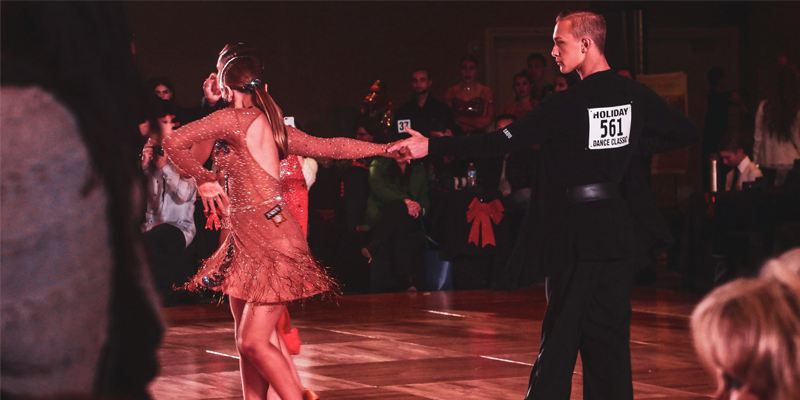 Para tańcząca Taniec Towarzyski